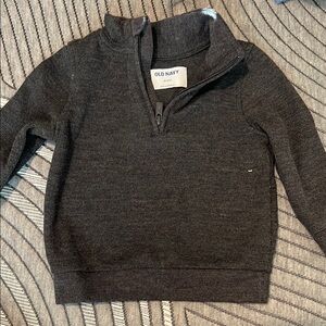 Old Navy Gray Sweater Cozy Knit Top